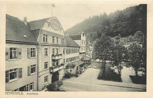 (381-180-015) Herrenalb Kurhaus, Verzamelen, Ansichtkaarten | Buitenland, Duitsland, Verzenden