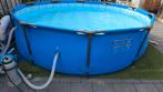 Zwembad 305 met filterpomp en verwarming pomp, Minder dan 80 cm, Rond, Ophalen of Verzenden, Zo goed als nieuw