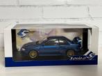 SOLIDO 1:18 SUBARU IMPREZA 22B STI VERSION BLAUW NIEUW, Ophalen of Verzenden, Nieuw, Auto, Solido