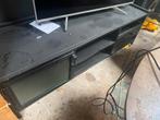 Tv meubel mat zwart staal 160cm b keuze van 379 nu 69, Ophalen, 150 tot 200 cm, Nieuw, Minder dan 100 cm