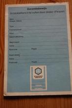 Piaggio Group. Vespa Gilera garantiekaart, Fietsen en Brommers, Handleidingen en Instructieboekjes, Verzenden, Nieuw