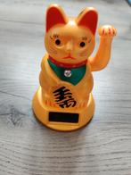 Lucky cat, bewegend op zonne energie, Ophalen of Verzenden, Zo goed als nieuw, Jongen of Meisje