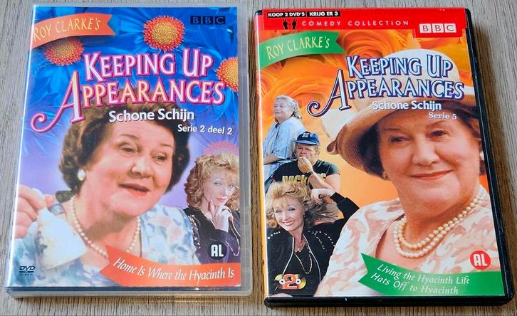 Keeping Up Appearances - Setie 2-2 en 5 - 3 DVDs, Cd's en Dvd's, Dvd's | Tv en Series, Zo goed als nieuw, Komedie, Alle leeftijden