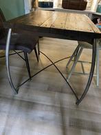 Vintage (kleine) tafel Loods 5, Huis en Inrichting, Tafels | Eettafels, Ophalen, Zo goed als nieuw, Rechthoekig, 50 tot 100 cm