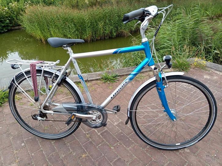 UNION Montagna Stadshybride heren, Fietsen en Brommers, Fietsen | Heren | Herenfietsen, Zo goed als nieuw, Gazelle, Ophalen