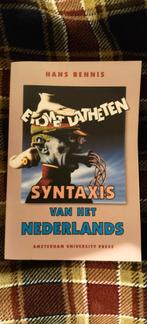 Syntax van het Nederlands - Taalwetenschap, Boeken, Hans Bennis, Verzenden, Beta, WO