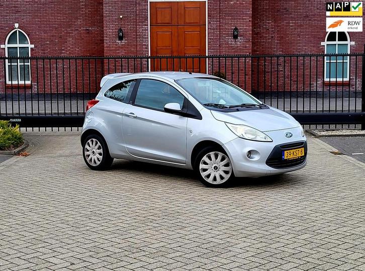 Ford Ka 1.2 Limited / Airco / Nap / Nieuwe Apk, Auto's, Ford, Bedrijf, Te koop, Ka, ABS, Airbags, Airconditioning, Centrale vergrendeling