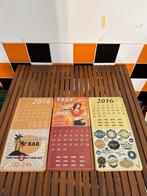 Retro Kalender Borden - 2016 Thema, Ophalen, Gebruikt
