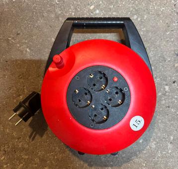 4tecx Kabelhaspel economy NL KBR15T 15m thermisch beveiligd beschikbaar voor biedingen