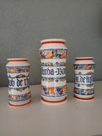 Delft blauw mostert potten set van 3, Ophalen of Verzenden