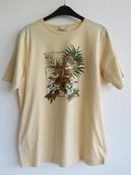 Alexon beige shirt met bloemen bladeren print maat M, Maat 38/40 (M), Beige, Ophalen of Verzenden, Zo goed als nieuw