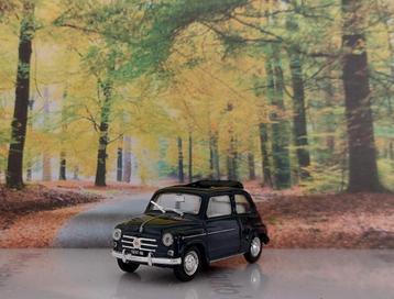 1:43 Fiat 600 Convertible (open) 1956; Brumm BM0248-06 beschikbaar voor biedingen
