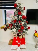 Kerstboom met sneeuw zonder versiering/licht gratis rokje, Diversen, Kerst, Ophalen of Verzenden, Zo goed als nieuw