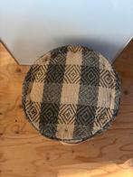 Leuke poef - doorsnee 40cm, hoogte 33cm, Ophalen, Minder dan 50 cm, Gebruikt, Rond