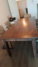 Eettafel, Huis en Inrichting, Tafels | Eettafels, Ophalen, Gebruikt, Rechthoekig, 50 tot 100 cm