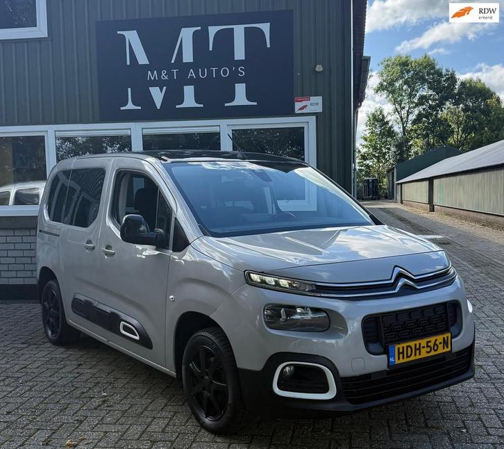 Citroen BERLINGO 1.2 PureTech Live CAMERA CRUISE TREKHAAK, Auto's, Citroën, Bedrijf, Te koop, Berlingo, ABS, Airbags, Airconditioning