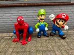Decoratie beelden Mario, Luigi en Spiderman, Verzamelen, Ophalen, Zo goed als nieuw, Overige typen