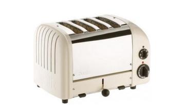 Dualit DU47045 Crème Broodrooster met 4 sleuven beschikbaar voor biedingen