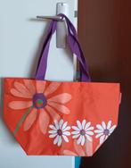 Reisenthel tas oranje met bloemen.en geruit, Ophalen of Verzenden, Zo goed als nieuw, Oranje