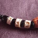 Masai Massai Afrika: Halsketting met Kralen, Verzenden, Zo goed als nieuw, Zwart, Overige materialen