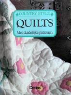 Quilts ( Country Style ) Met duidelijke patronen ., Ophalen of Verzenden, Zo goed als nieuw, Borduren en Naaien