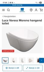 Hang toilet Luca varess moreno, Doe-het-zelf en Verbouw, Sanitair, Ophalen, Nieuw, Toilet