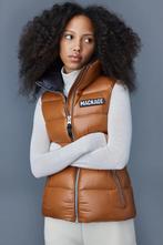 * Mackage *  Chaya Bodywarmer Maat L Cognac Nieuw € 550., Maat 38/40 (M), Bruin, Nieuw, Mackage