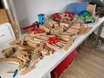 Houten treinrails met toebehoren, Ophalen, Zo goed als nieuw, Overige typen