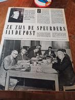 Artikel over de afdeling rebuten bij de PTT 1958, Ophalen of Verzenden, 1940 tot 1960, Knipsel(s)