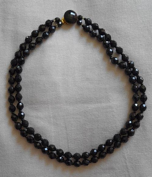 gitten granaat ketting halsketting, Sieraden, Tassen en Uiterlijk, Antieke sieraden, Ketting, Overige materialen, Ophalen of Verzenden