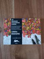 Kleurboek 1960's designs, Ophalen of Verzenden, Nieuw, Boek of Gids