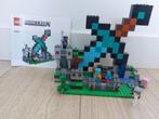 Minecraft Uitvalbasis Zwaard, Ophalen of Verzenden, Gebruikt, Complete set, Lego