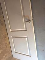 Mooie gebruikte binnendeur wit 201 x 73 incl slot en kruk, Ophalen, 80 tot 100 cm, Binnendeur, Zo goed als nieuw