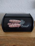 Leuk broodtrommeltje, zwart, Ophalen, Zo goed als nieuw