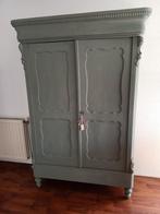 Biedermeier meidenkast antieke linnenkast demontabel, Ophalen