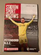 Programmaboekje Feyenoord - Nec 23-11-2025, Ophalen of Verzenden, Zo goed als nieuw, Feyenoord