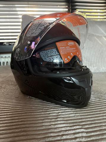 Splinternieuwe Vinz Kennet helm, Maat S (glossy black) beschikbaar voor biedingen