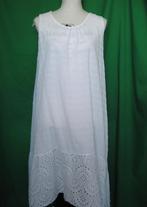 jk  MOOIE JURK / TUNIEK van MADE in ITALY Maat:L/M, Wit, Maat 42/44 (L), Ophalen of Verzenden, Zo goed als nieuw