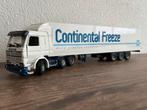 Tekno Scania 143 Maersk koeltrailer, Hobby en Vrije tijd, Modelauto's | 1:50, Ophalen of Verzenden, Zo goed als nieuw, Bus of Vrachtwagen
