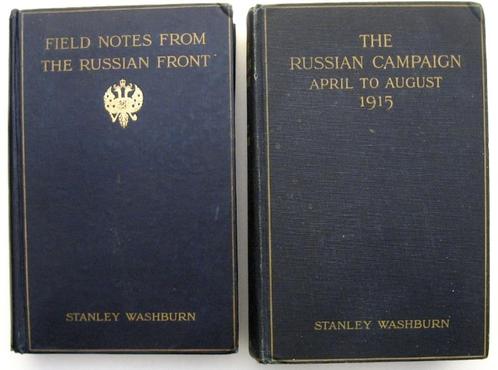 Field Notes From the Russian Front 1915 2V Washburn Rusland, Antiek en Kunst, Antiek | Boeken en Bijbels, Ophalen of Verzenden