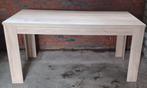 Stevige eettafel – licht eikenlook – 160x80x80 cm, Huis en Inrichting, Tafels | Eettafels, Overige materialen, Gebruikt, 150 tot 200 cm