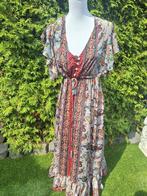 Mooie zomerjurk met paisley print - Maat M, Maat 38/40 (M), Overige kleuren, Ophalen of Verzenden, Onder de knie