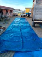 13mx3m Stevig blauw vrachtwagenzeil, Doe-het-zelf en Verbouw, Zeil en Folie, Ophalen, 15 m² of meer, Zeil