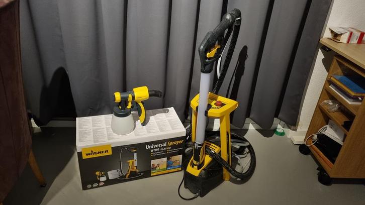 Wagner universal sprayer W950 Flexo, Doe-het-zelf en Verbouw, Schildersmaterialen, Gebruikt, Verfspuit of Verfpomp, Ophalen