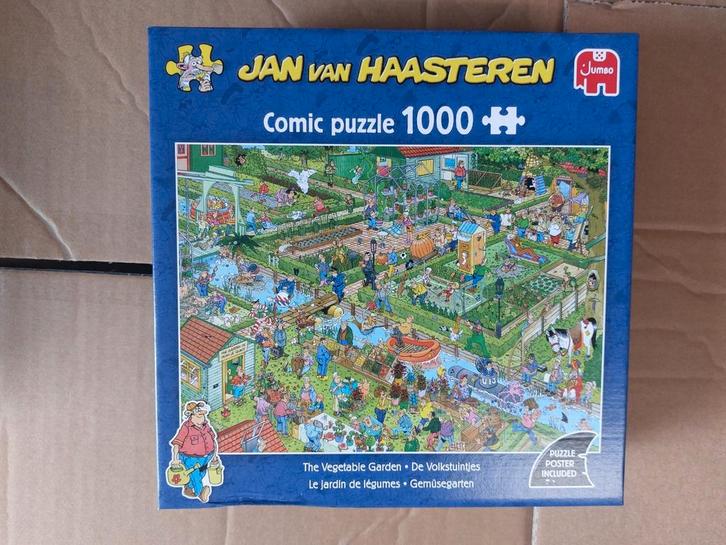 Jan van Haasteren de volkstuintjes 1000 stukjes nieuw, Hobby en Vrije tijd, Denksport en Puzzels, Nieuw, Ophalen of Verzenden