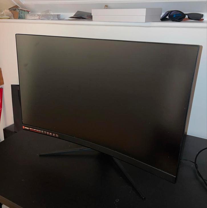 MSI Optix G27 Curved Gaming Monitor - 27 inch WQHD 165Hz, Computers en Software, Monitoren, Zo goed als nieuw, 151 t/m 200 Hz