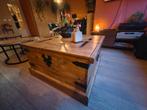 Dekenkist/salontafel, Huis en Inrichting, Tafels | Salontafels, Ophalen, Gebruikt, 50 tot 100 cm, 50 tot 100 cm