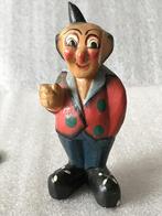 Oud Beeldje Figuurtje Hongaarse Clown Hout 11 cm, Ophalen of Verzenden