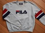 Vintage - Old School - FILA sweater licht blauw maat L, Blauw, Ophalen of Verzenden, Zo goed als nieuw, Fila