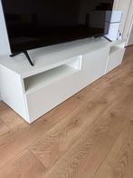 Gratis af te halen: IKEA BESTÅ tv-meubel (wit), Ophalen, Minder dan 50 cm, Gebruikt, 150 tot 200 cm